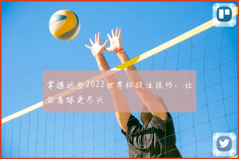 掌握这些2022世界杯投注技巧，让你看球更尽兴